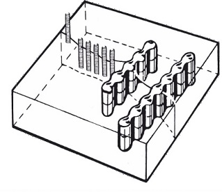 Riegelpäckcehn Reparaturbeispiel